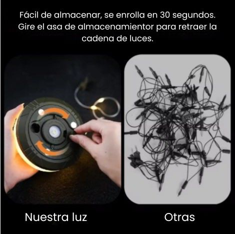 Cadena de luces led