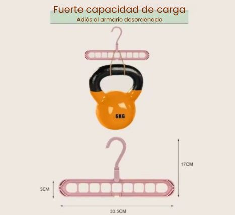 Percha multifunción (pack 10)