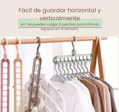 Percha multifunción (pack 10)